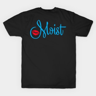 Moist Back Print T-Shirt